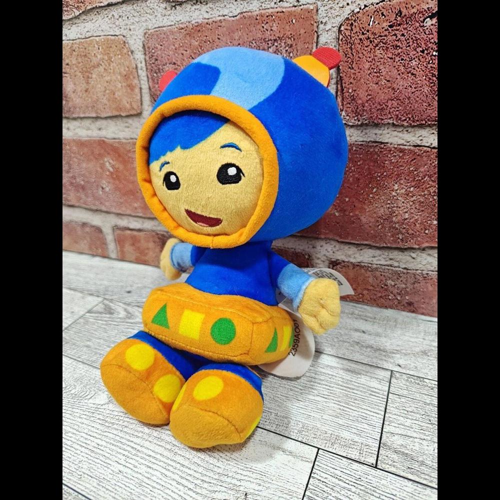 Team Umizoomi Geo Boy Plush Stuffed Doll 8" Embroidered Face Nickelodeon Nick Jr - Picture 3 of 7
